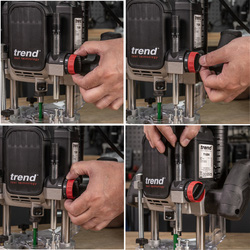 Trend T12 1/2" Variable Speed Router