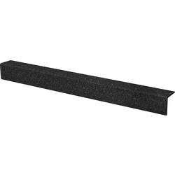 Anti Slip Stair Nosing 55 x 55mm x 3m Black