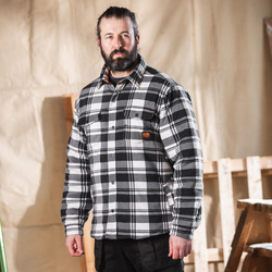 Scruffs Worker Padded Checked Shirt