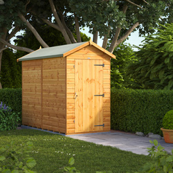 Power Windowless Apex Shed 8' x 4 4'