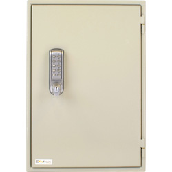 Key Secure By Codelocks Extra Security Key Cabinet with CL2255 Electronic Lock 200 Key Hooks