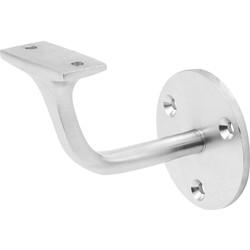 Handrail Bracket Satin Chrome - 63898 - from Toolstation