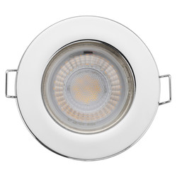 Luceco LED 5W Integrated Dimmable Fire Rated IP65 Downlight