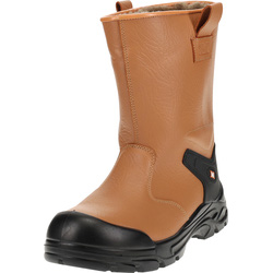 Maverick Tower Safety Rigger Boot Tan Size 10
