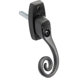 Old Hill Ironworks / Old Hill Ironworks Curly Tail Locking Espagnolette Fastener 57mm - Left Hand