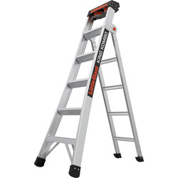 Little Giant King Kombo Professional Aluminium Combination Ladder 6 Tread