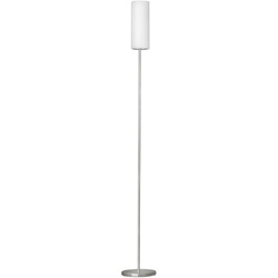 Eglo / Eglo Troy Floor Lamp White & Nickel