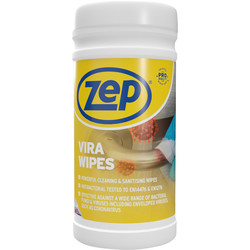 Zep Zep Vira Wipes 100 Wipes - 64524 - from Toolstation