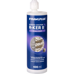 Rawlplug Rawlplug R-KER II Vinylester Resin 400ml - 64539 - from Toolstation