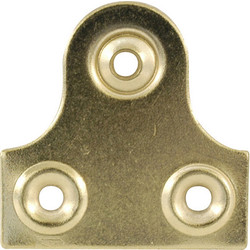 Mirror Plate Round Hole 38mm - 64663 - from Toolstation