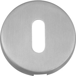 Eclipse Stainless Steel Key Escutcheon Satin 52x8mm - 64686 - from Toolstation