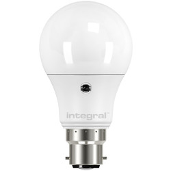 Integral LED Integral LED GLS Dusk Till Dawn Sensor 8.5W 806lm BC (B22d) - 64789 - from Toolstation