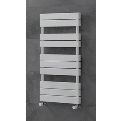 Ximax Ximax Oxford Double Panel Towel Radiator 970 x 500mm 2177Btu White - 65078 - from Toolstation