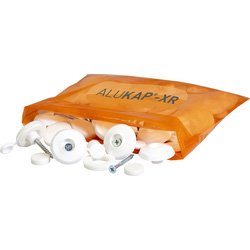 Alukap-XR Fixing Buttons 50 Pack White