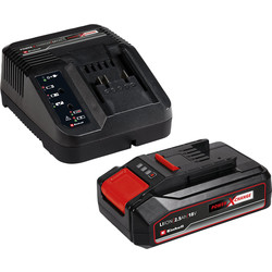 Einhell PXC 18V Battery & Charger 1 x 2.5Ah