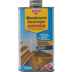 Zero In Woodworm Destroyer 250ml
