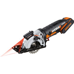 Worx / Worx WX523 20V MAX Li-Ion 85mm Compact Cordless Circular Saw 1 x 2.0Ah