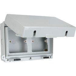 Weatherproof Accessory Box IP65 Dual
