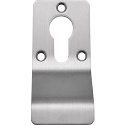 Euro Profile Cylinder Pull Satin Stainless Steel 92x45mm