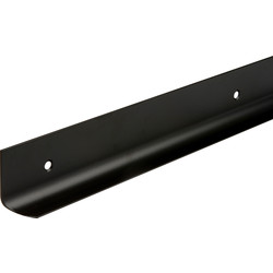 Unbranded Black Worktop Strip Corner 38mm - 66676 - from Toolstation