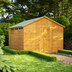 Power / Power Security Apex Shed 14' x 10'