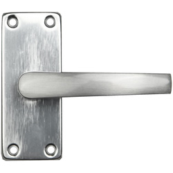 Lockworks / Lockworks Manila Contract Aluminium Door Handle Short Latch Polished