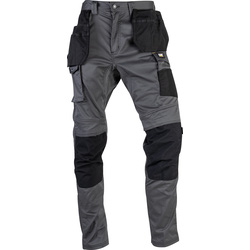 CAT Essentials Stretch Knee Pocket Trousers Dark Shadow 36" R