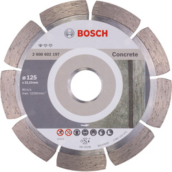 Bosch / Bosch Concrete Diamond Cutting Blade 125 x 22.23mm