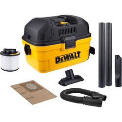 DeWalt / DeWalt DXV15T Toolbox 15L Wet & Dry Vacuum Cleaner 230V