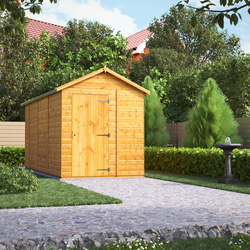 Power Windowless Apex Shed 14' x 6'