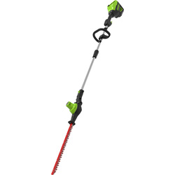 Greenworks 60V DigiPro 51cm (20") Long Reach Cordless Hedge Trimmer Body Only