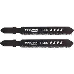 Toolpak Tungsten Carbide Grit Jigsaw Blades Tiles - 67688 - from Toolstation