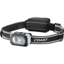 Coast / Coast RL20R Focusing Rechargeable Head Torch with Rear Safety Light 1000lm