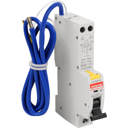 Contactum Contactum Single Pole A Type C Curve RCBO 25A 10kA SP - 68009 - from Toolstation