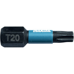 Makita Makita Impact Rated 25mm Black Bit T20 - 68127 - from Toolstation