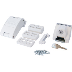 Jackloc / Jacklock Titan Window Restrictor White