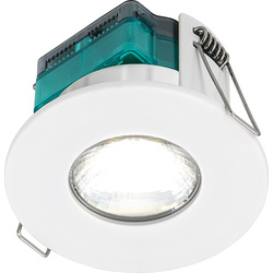 Luceco FType Essence Fire Rated IP65 LED Downlight 5W 550lm 4000K Flat