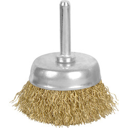 Abracs Wire Cup Brush with Arbor 50mm - 68327 - from Toolstation