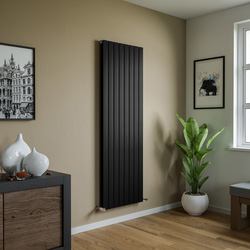 Ximax Oxford Duo Designer Radiator 1800 x 595mm 5369Btu Black