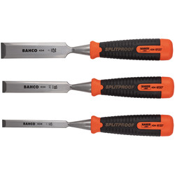 Bahco Bahco Ergo Split-proof Chisel Set 3 Piece - 68448 - from Toolstation