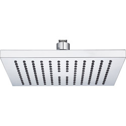 Ebb and Flo Ebb + Flo Fixed Square Shower Head 200mm - 68497 - from Toolstation