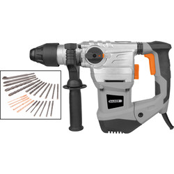 Bauker / Bauker 1500W 32mm SDS Plus Rotary Hammer Drill 240V