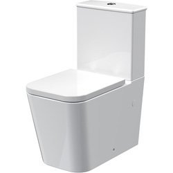 nuie Ava Close Coupled Toilet and Soft Close Seat Fully Shrouded