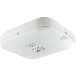 Integral LED / Integral LED IP44 Emergency Surface Mount Downlight White Open Area 3W 280lm