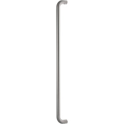 Eclipse D Shape Pull Handle Satin 600x19mm - 69701 - from Toolstation