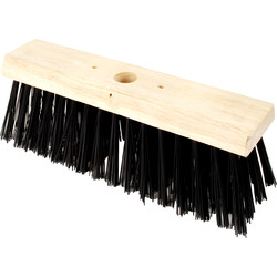 Hill Brush Company / Stiff Flat Top Broom PVC 13"