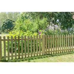Forest Garden Pressure Treated Heavy Duty Pale Fence Panel 6' x 3'