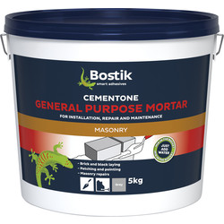 Bostik Bostik Cementone General Purpose Mortar 5kg - 69913 - from Toolstation