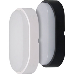 Integral LED Tough Shell Compact Oval Bulkhead IP65 10W 1000lm 3CCT