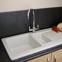 Reginox Reversible Ceramic Kitchen Sink & Drainer